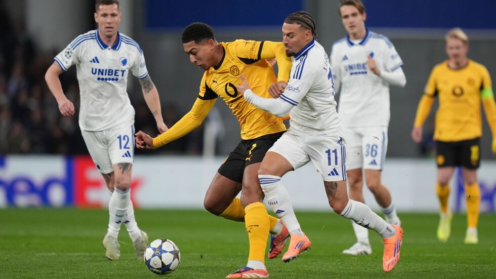 Jobe Bellingham spielte von Anfang an. Jobe Bellingham spielte von Anfang an.