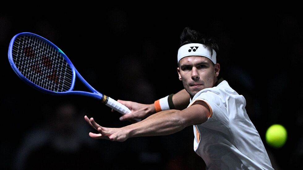 Für Daniel Altmaier ist in Paris im Achtelfinale Endstation. Für Daniel Altmaier ist in Paris im Achtelfinale Endstation.