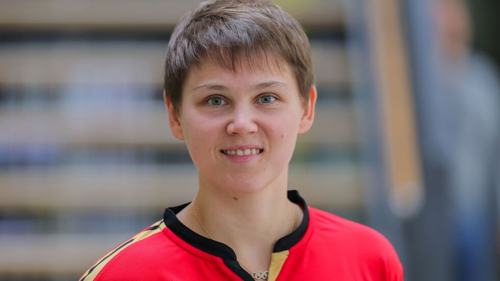 Erfolgreiches Comeback: Nina Mittelham gewinnt ihr erstes EM-Spiel nach langer Verletzungspause. Erfolgreiches Comeback: Nina Mittelham gewinnt ihr erstes EM-Spiel nach langer Verletzungspause.