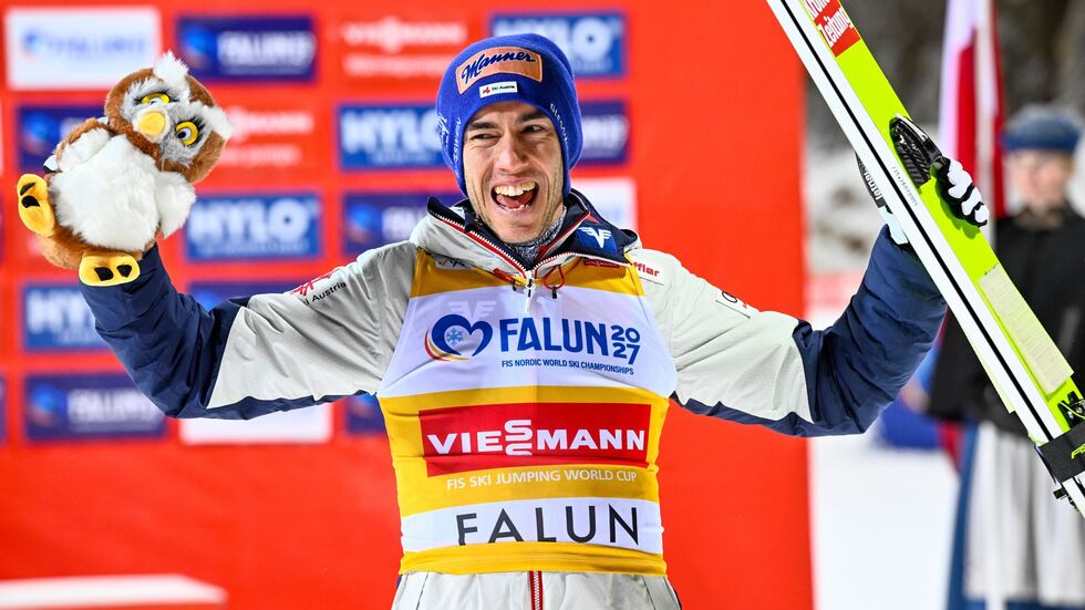 Stefan Kraft freut sich auch ohne erneuten Sieg auf die Rückkehr in die Heimat.