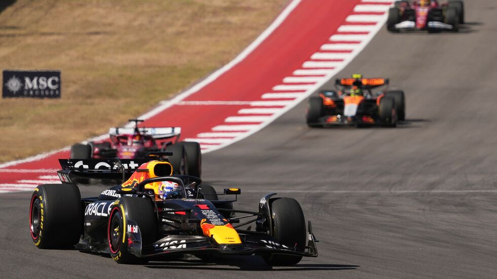 Max Verstappen fuhr in Austin einen ungefährdeten Start-Ziel-Sieg ein. Max Verstappen fuhr in Austin einen ungefährdeten Start-Ziel-Sieg ein.