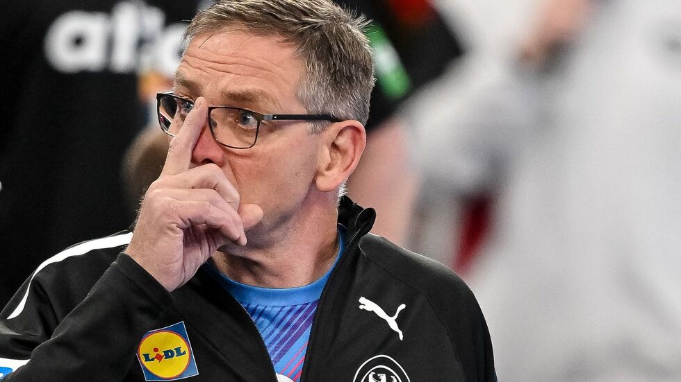 Der Auftritt des DHB-Teams bereitete Handball-Bundestrainer einige Sorgenfalten. 