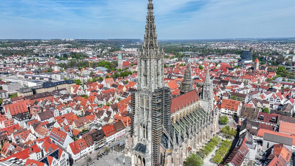 Ulm hat nicht mehr den höchsten Kirchturm der Welt. (Archivbild)  Ulm hat nicht mehr den höchsten Kirchturm der Welt. (Archivbild)