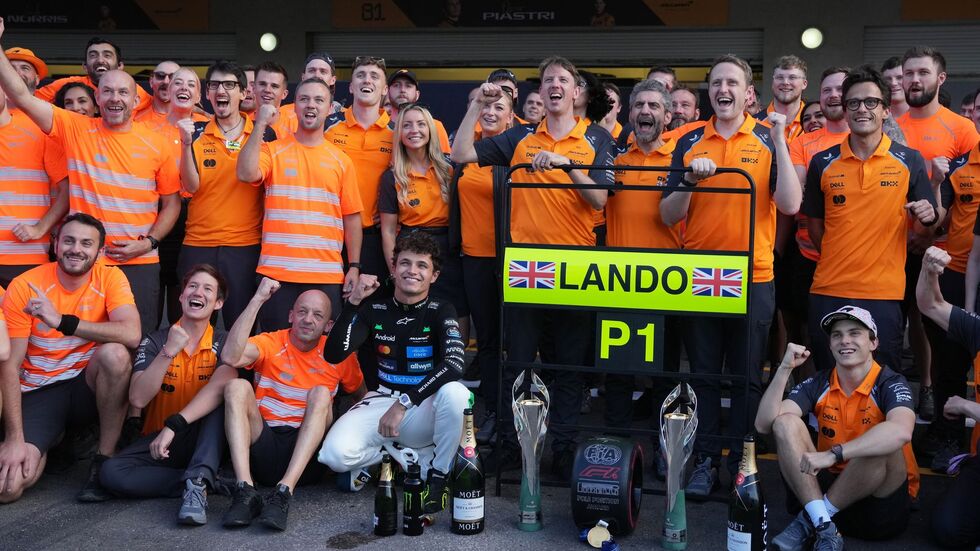 P1 für Platz eins - wird das am Ende auch der Rang für Lando Norris in der WM sein? P1 für Platz eins - wird das am Ende auch der Rang für Lando Norris in der WM sein?