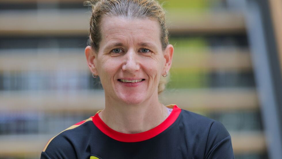 Tischtennis-Bundestrainerin Tamara Boros. Tischtennis-Bundestrainerin Tamara Boros.