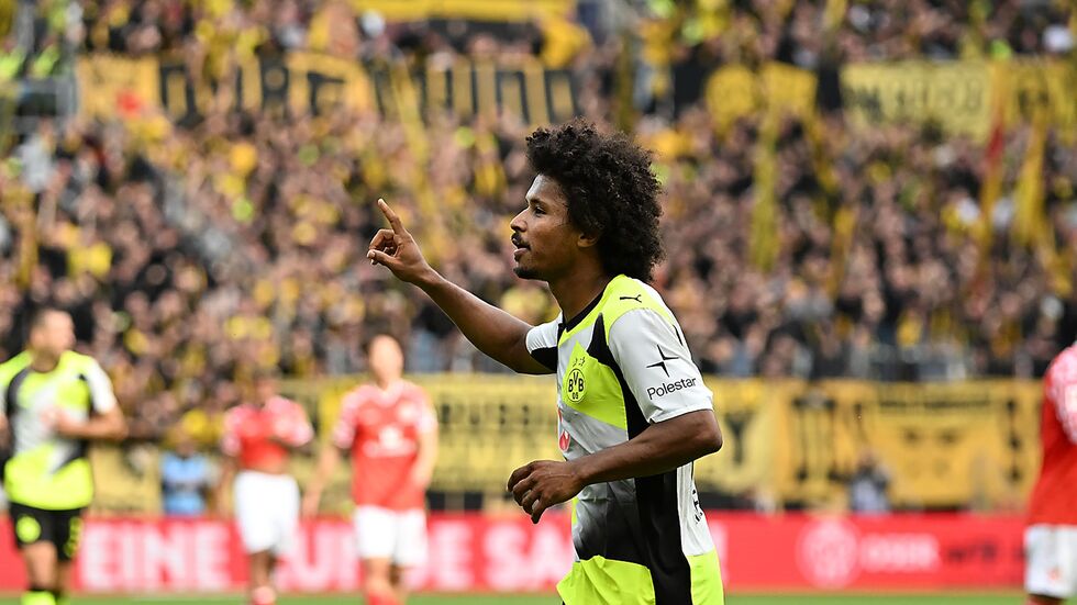 Karim Adeyemi hatte zuletzt viel Grund zur Freude. Karim Adeyemi hatte zuletzt viel Grund zur Freude.