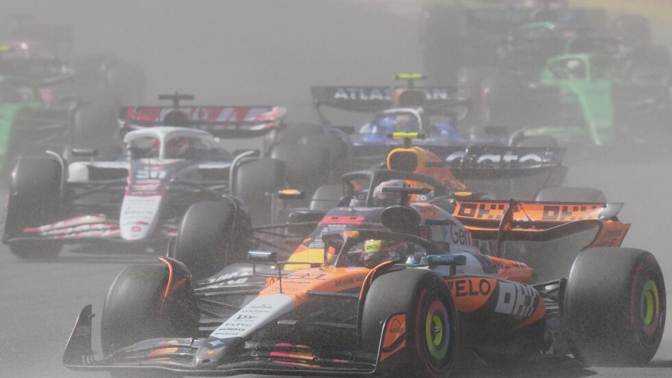 Oscar Piastri musste kämpfen. Oscar Piastri musste kämpfen.