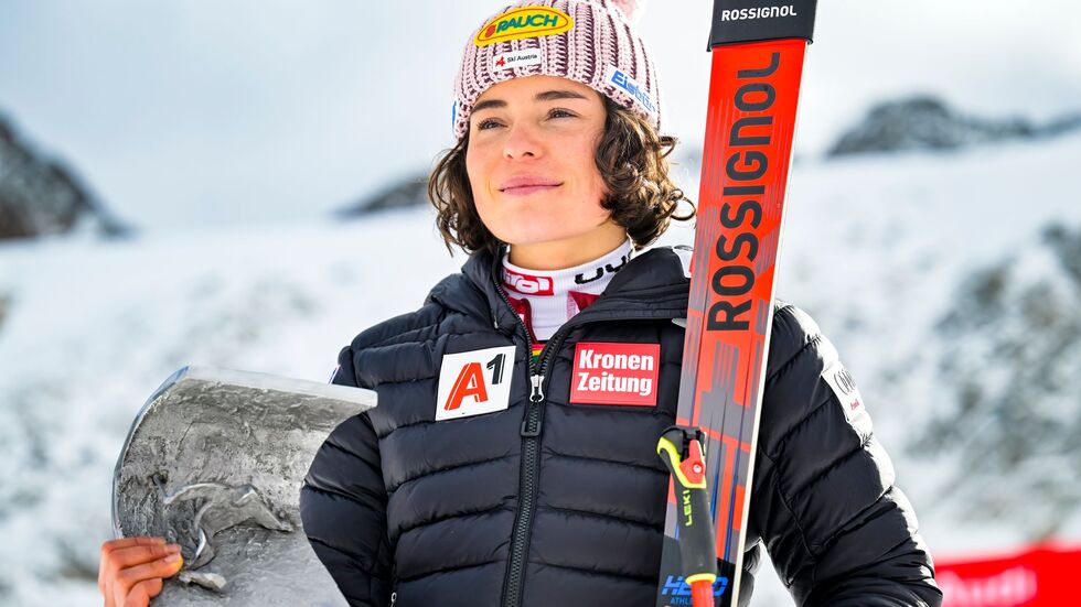 Beendete die Leiden der Österreicherinnen: Julia Scheib. Beendete die Leiden der Österreicherinnen: Julia Scheib.