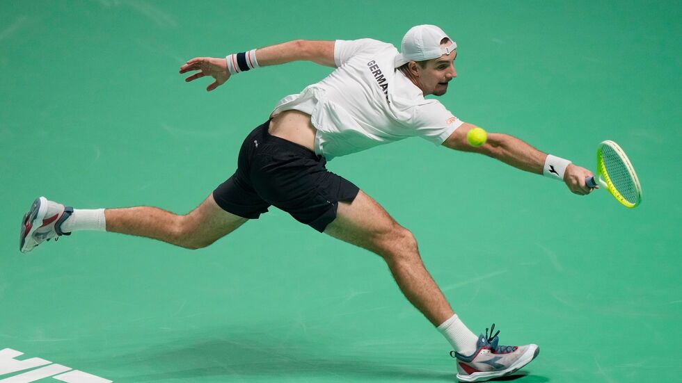 Streckt sich vergeblich: Jan-Lennard Struff