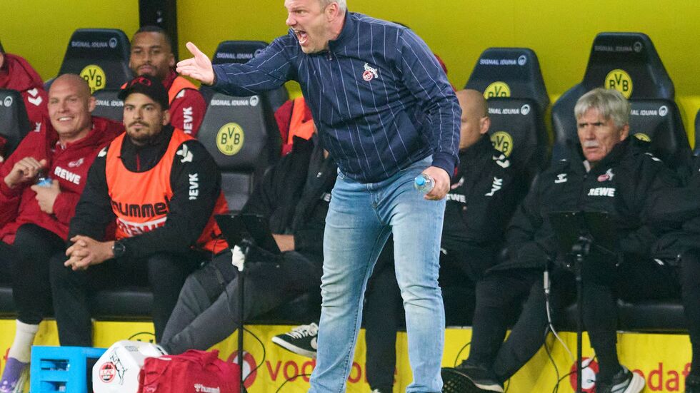 Hoffte auf die kleinen Momente: Kölns Trainer Lukas Kwasniok. Hoffte auf die kleinen Momente: Kölns Trainer Lukas Kwasniok.