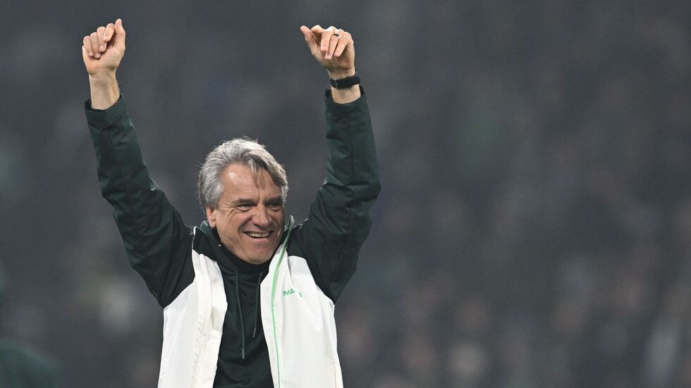 Die späte Wende freut Werder-Trainer Horst Steffen.