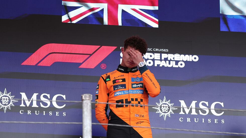 Lando Norris muss immer wieder auch Buhrufe aushalten. 