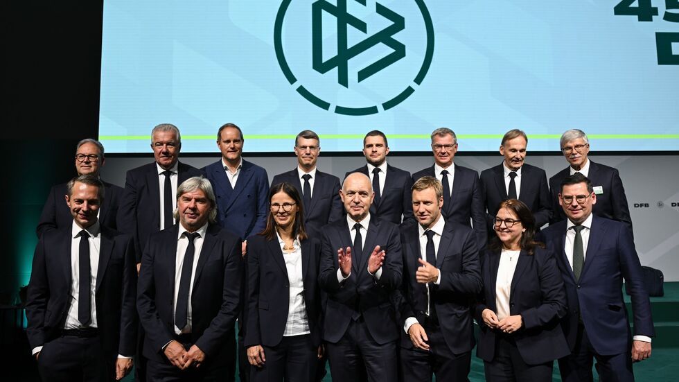 Das neue DFB-Präsidium.
