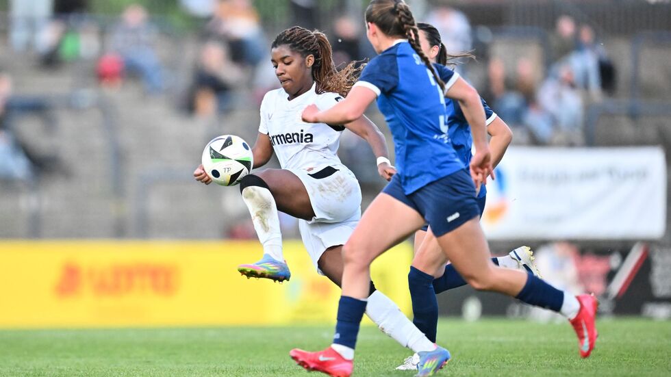 Delice Boboy erzielte für RB Leipzig gegen Wolfsburg ihr erstes Tor. (Archivbild) Delice Boboy erzielte für RB Leipzig gegen Wolfsburg ihr erstes Tor. (Archivbild)