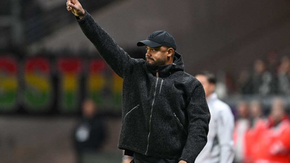 Gibt den Weg für den FC Bayern vor: Trainer Vincent Kompany. Gibt den Weg für den FC Bayern vor: Trainer Vincent Kompany.