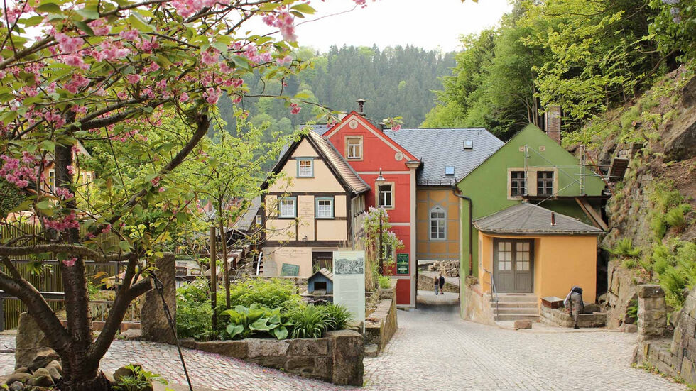 Auch die Mühle in Schmilka lädt zum Mühlen­fest