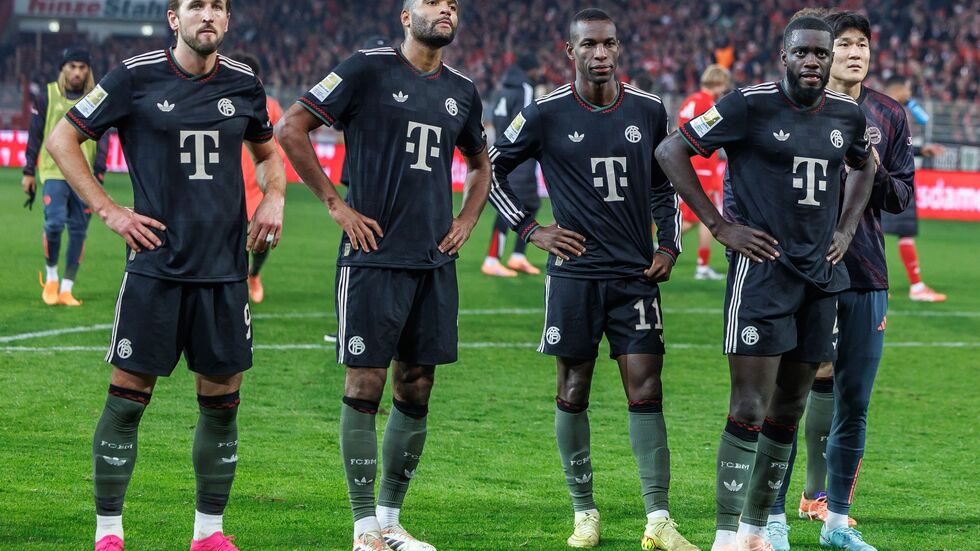 Erstmals in dieser Saison gab es für die Bayern keinen Siegesjubel.