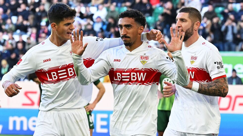 Der Ex-Wolfsburger Tiago Tomas verzichtete auf exzessiven Jubel nach seinem Tor gegen den VfL Der Ex-Wolfsburger Tiago Tomas verzichtete auf exzessiven Jubel nach seinem Tor gegen den VfL