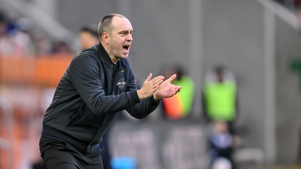 Mit einem Sieg gegen Stuttgart könnte Trainer Ole Werner bei RB Leipzig den RB-Startrekord schaffen. (Archivbild)