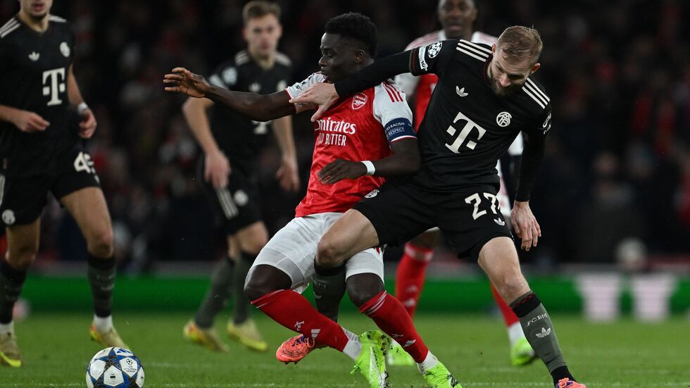 Der FC Bayern war zum Spitzenspiel in London zu Gast.