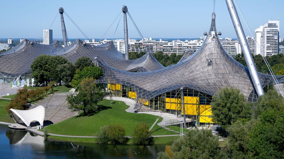 Der Münchner Olympiapark von den Sommerspielen 1972. Der Münchner Olympiapark von den Sommerspielen 1972.