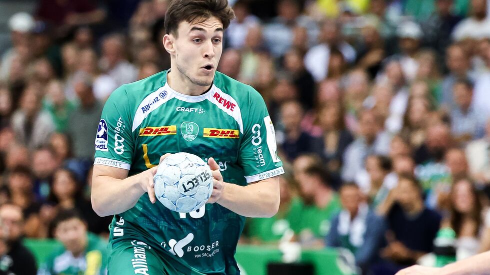 Matej Klima und die Handballer des SC DHfK Leipzig blieben im Bundesliga-Heimspiel gegen die SG Flensburg-Handewitt chancenlos. 