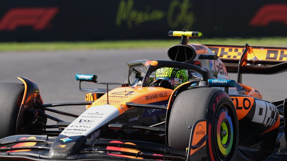 Sieg von der Pole aus für Lando Norris. Sieg von der Pole aus für Lando Norris.