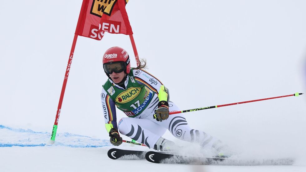 Beste Deutsche beim Alpin-Auftakt in Sölden: Lena Dürr. Beste Deutsche beim Alpin-Auftakt in Sölden: Lena Dürr.