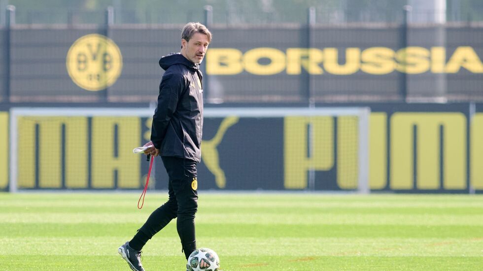 Trainer Niko Kovac möchte mit Borussia Dortmund im DFB-Pokal weit kommen. (Archivbild) Trainer Niko Kovac möchte mit Borussia Dortmund im DFB-Pokal weit kommen. (Archivbild)