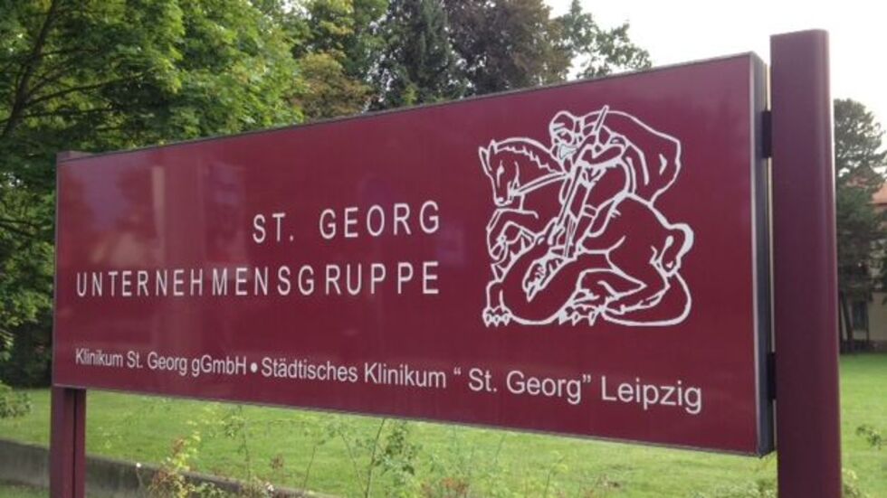 Schild St. Georg 