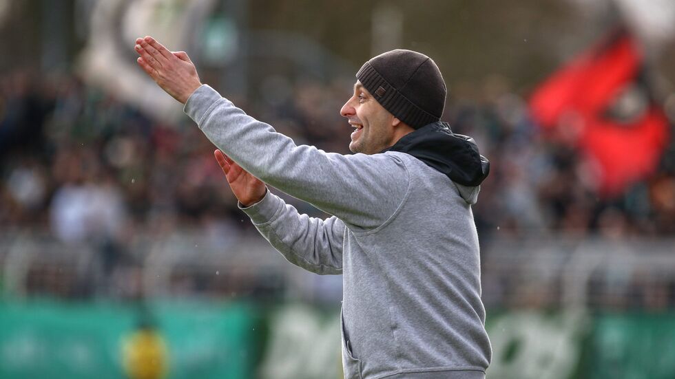 Chemie-Trainer Miroslav Jagatic.