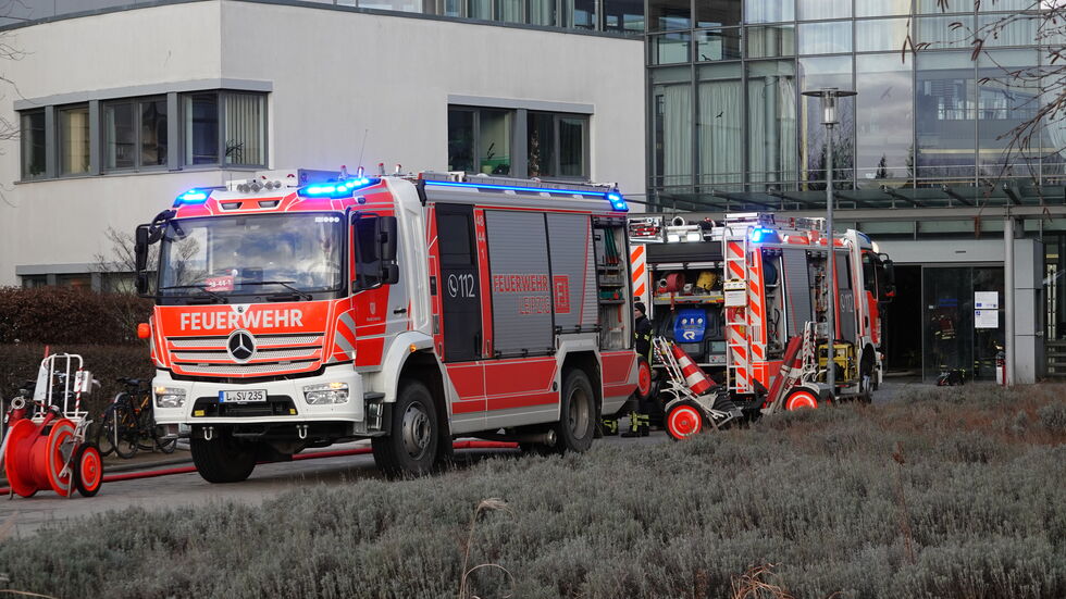 In einem Patientenzimmer hat es gebrannt In einem Patientenzimmer hat es gebrannt
