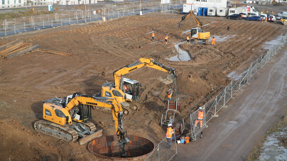 Hier wurden die zwei verdächtigen Gegenstände entdeckt. Hier wurden die zwei verdächtigen Gegenstände entdeckt.
