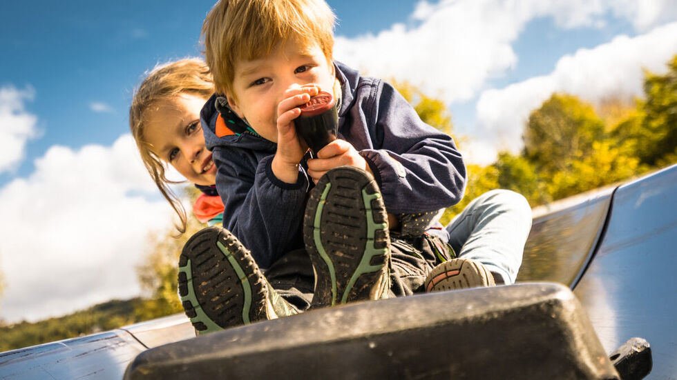 Die Sommerrodelbahn macht immer Spaß! Die Sommerrodelbahn macht immer Spaß!