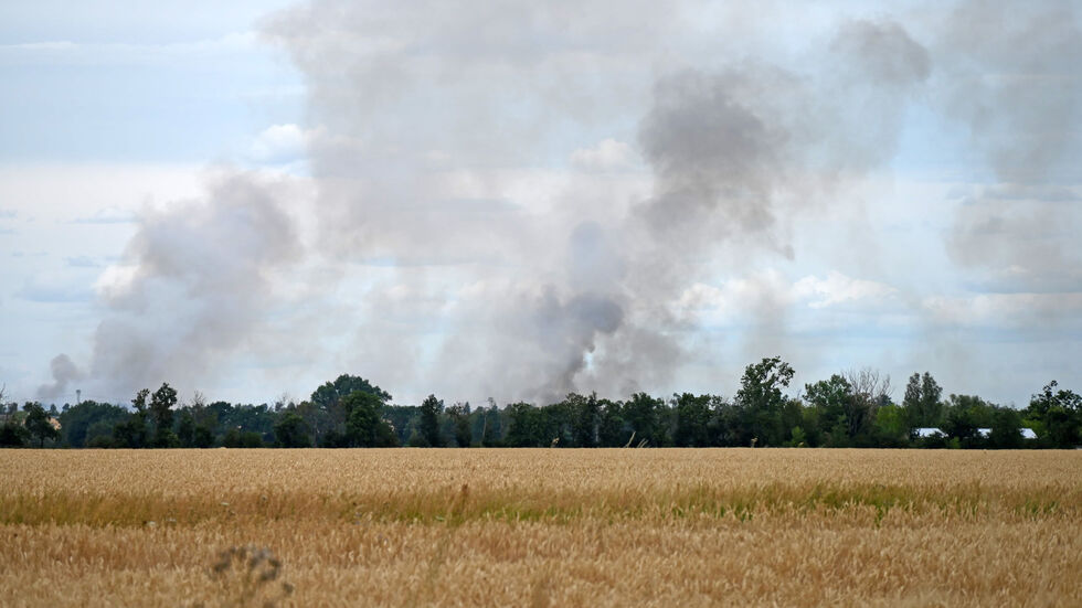 Es brannte laut Feuerwehr auf einer Fläche von etwa 17 Hektar. Es brannte laut Feuerwehr auf einer Fläche von etwa 17 Hektar.