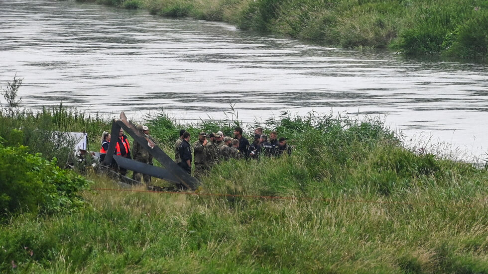 Der Hubschrauberabsturz bei Grimma.