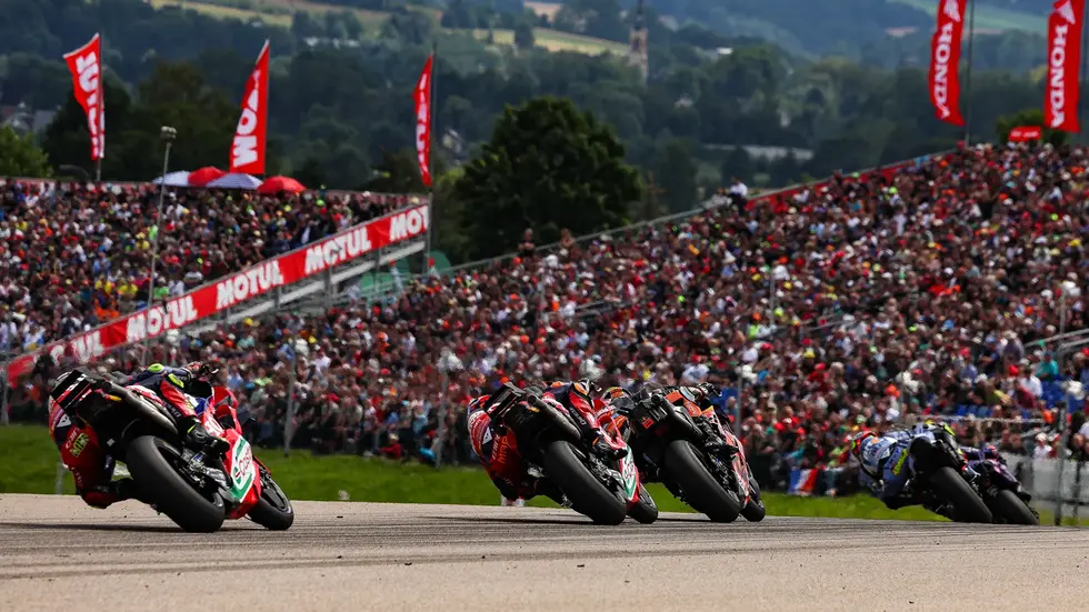 Der Motorrad Grand Prix am Sachsenring ist immer ein Zuschauermagnet