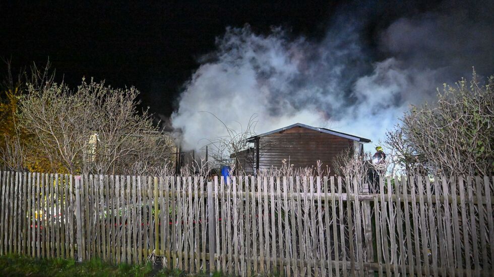 Die qualmenden Kleingärten. Die qualmenden Kleingärten.