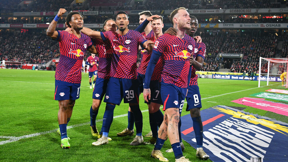 RB jubelt über einen 5:1-Auswärtssieg in Köln 