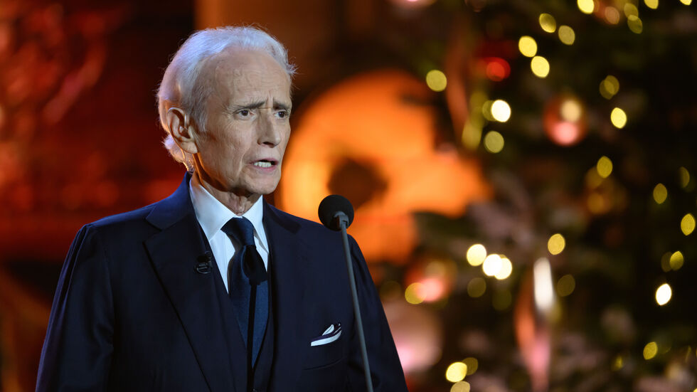 José Carreras bei seiner Spendengala in Leipzig. José Carreras bei seiner Spendengala in Leipzig.