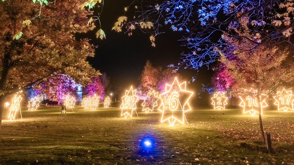 Noch 2023 lockte das bunte Lichterspektakel über 80.000 Besucher in den agra-Park nach Markkleeberg.