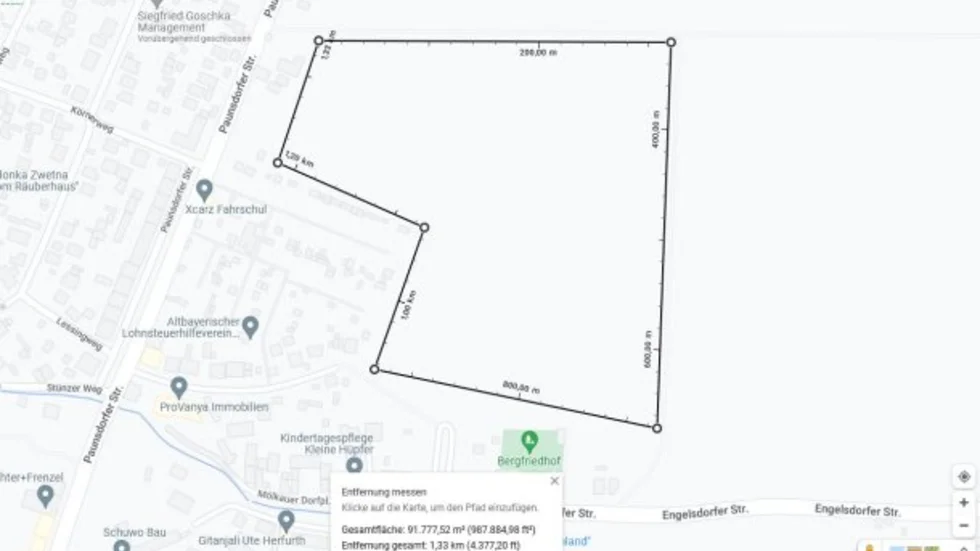 Um diese Fläche im Leipziger Stadtteil Mölkau geht´s, bisher wird sie "nur" von der Landwirtschaft genutzt.