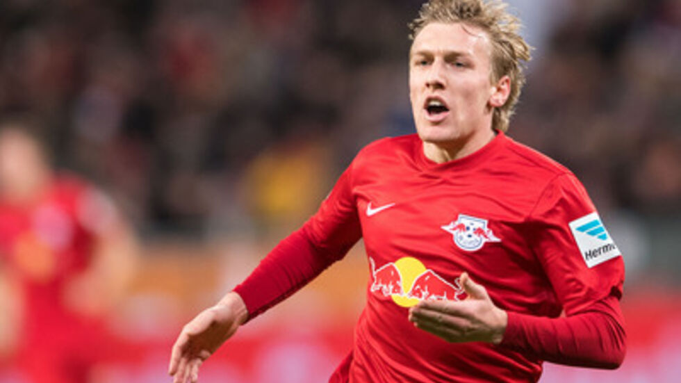 RB Leipzigs Spielmacher Emil Forsberg