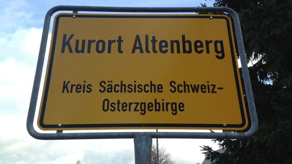 Ein Ortschild des Luftkurorts (Symbolbild).