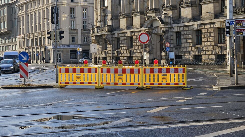 Der Innenstadtring wurde teilweise gesperrt. Der Innenstadtring wurde teilweise gesperrt.