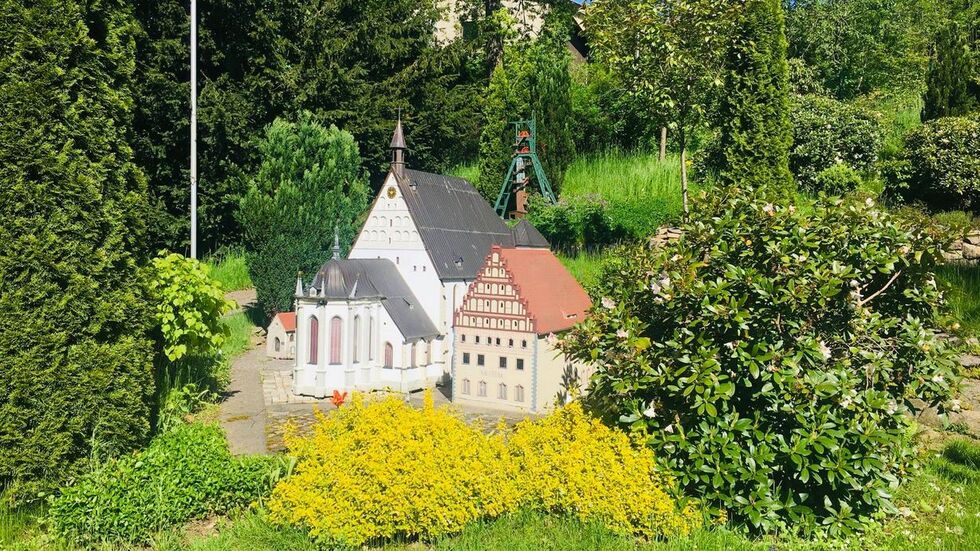 Im Klein-Erzgebirge in Oederan.