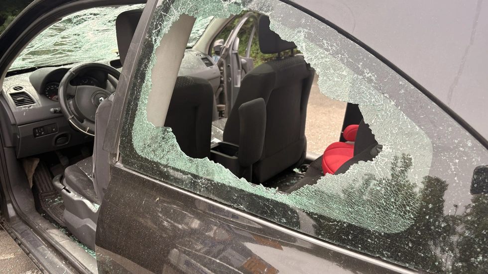 Das "Abfallfahrzeug" war nicht mehr zu retten. Das "Abfallfahrzeug" war nicht mehr zu retten.