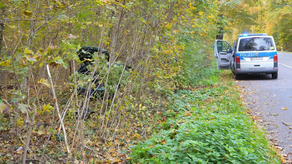Der Fahrer ist offensichtlich ungewollt falsch abgebogen.