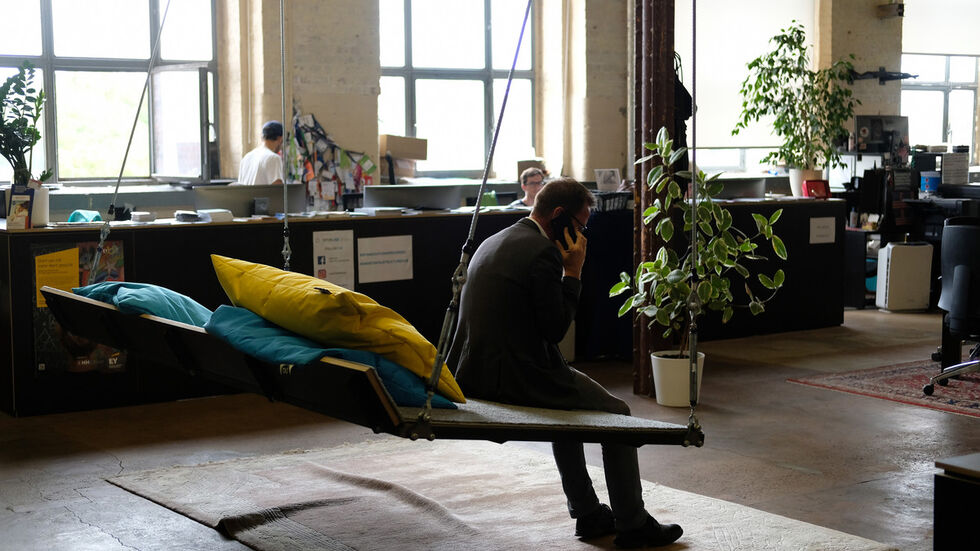 Zum Beispiel im Start-up-Zentrum "Spinlab" in Leipzig haben sich viele Gründer niedergelassen (Archivfoto: dpa) Zum Beispiel im Start-up-Zentrum "Spinlab" in Leipzig haben sich viele Gründer niedergelassen (Archivfoto: dpa)