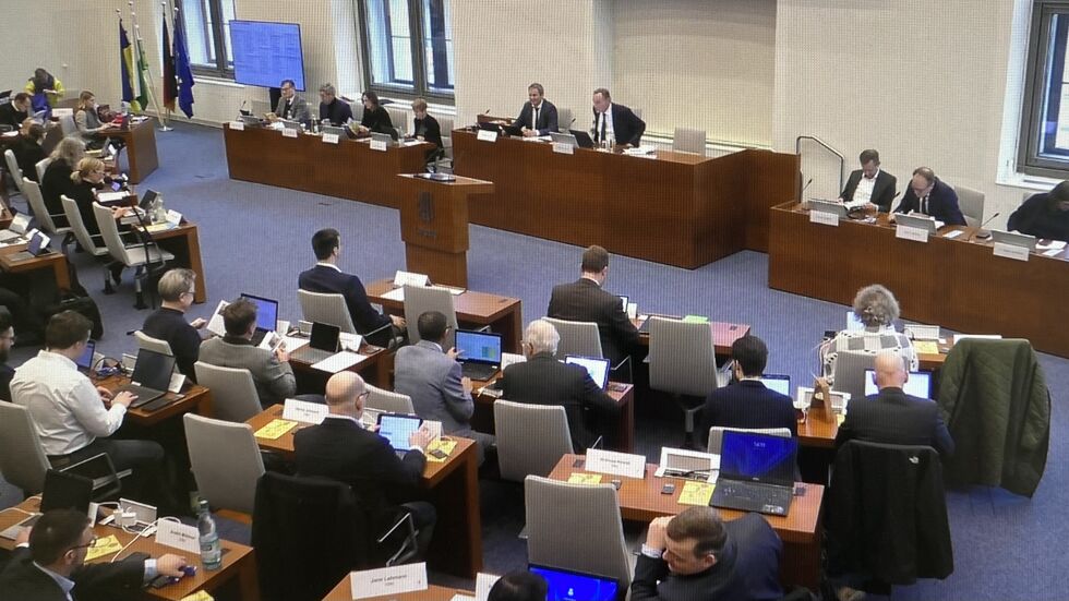 Der Leipziger Stadtrat am 28. Januar 2026 im Neuen Rathaus.